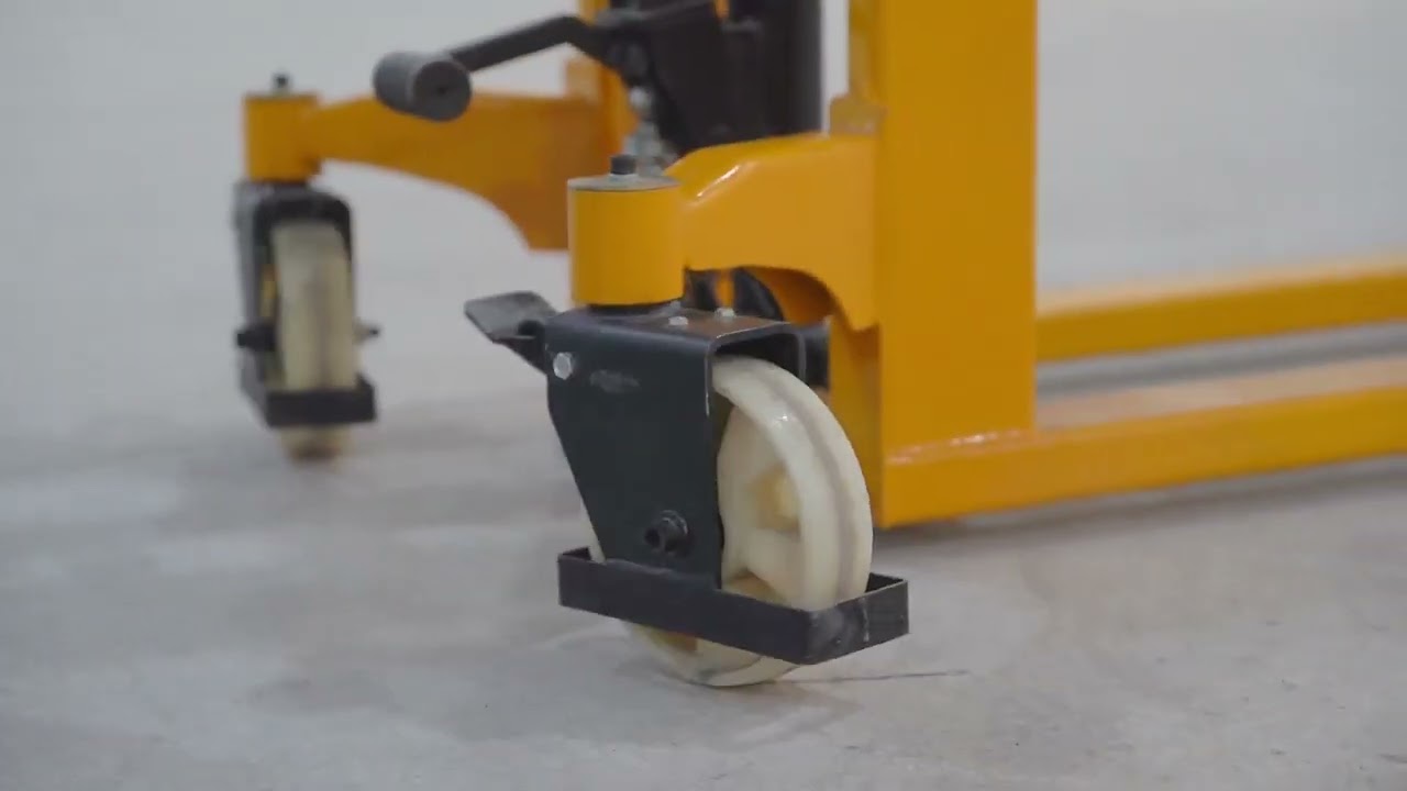 VIILIFT Manual Stacker 500kg-2000kg | Hydraulic Pallet Stacker with 1.1m-3.5m Lifting Height