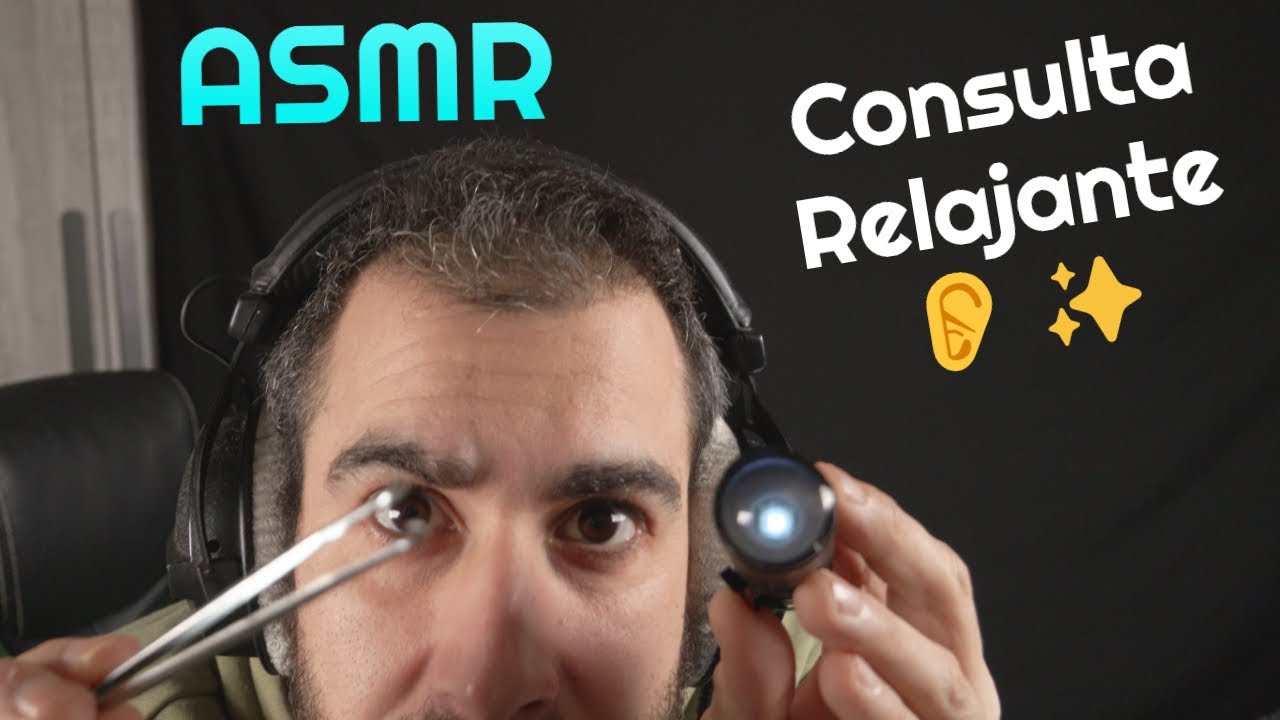 ASMR Roleplay Médico 👂 Consulta de Otorrino y Limpieza de Oídos