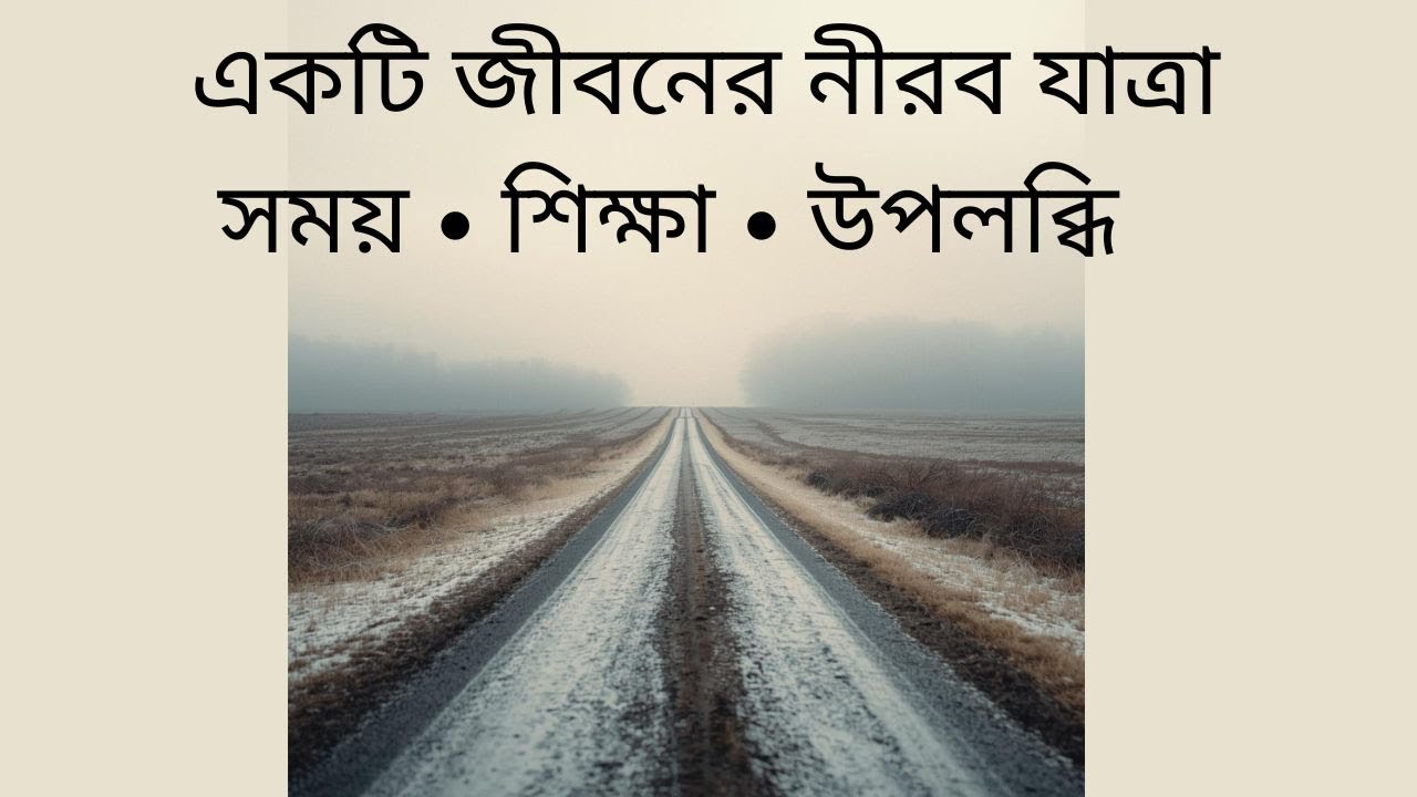নীরবে গড়ে ওঠা একটি জীবন