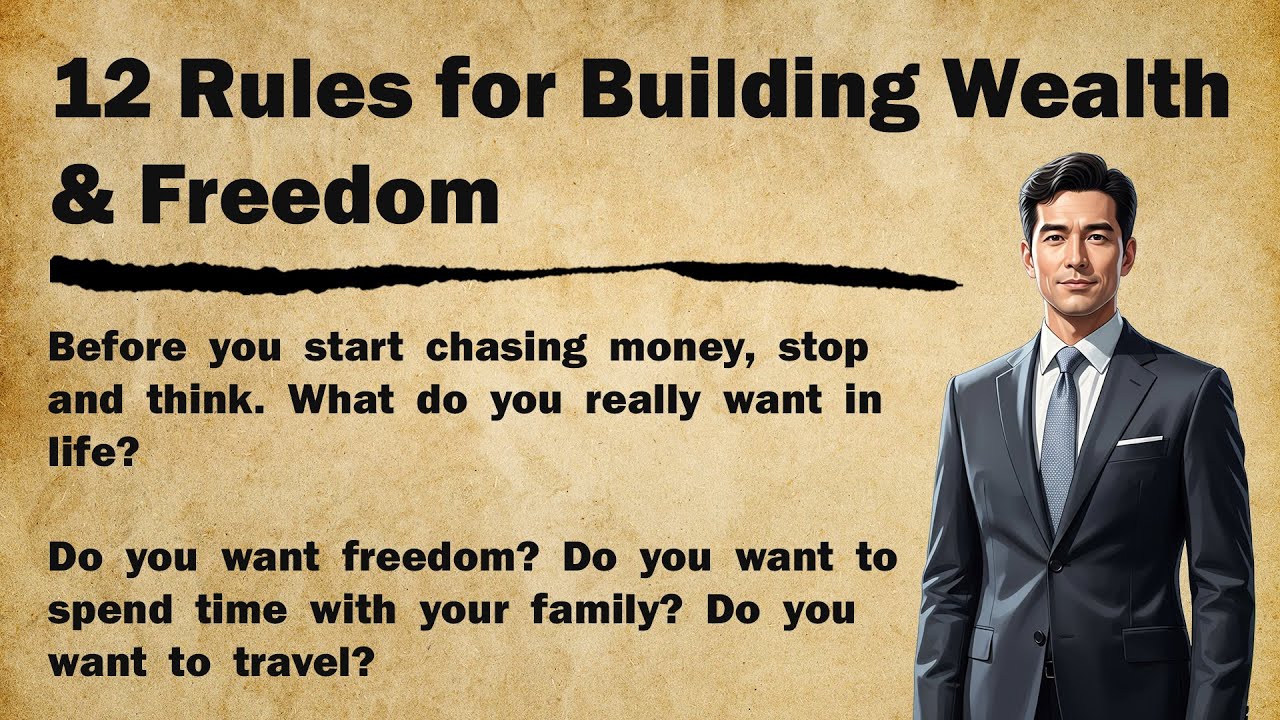 12 правил для достижения богатства и свободы 💰🚀 | Советы по финансовому успеху 📈 | Практика изуче...