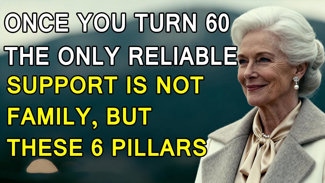 6 Essential Pillars of Support After 60 Stronger Than Family! elderly wisdom, old age, senior