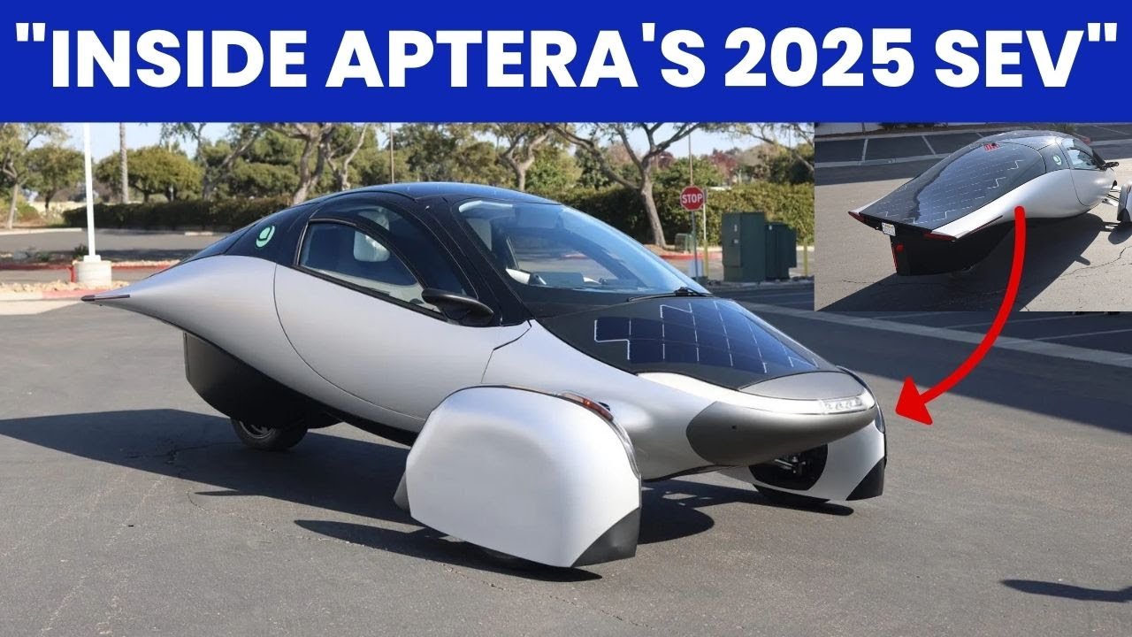 Aptera Launch Edition 2025 50% more Efficient Than a Tesla