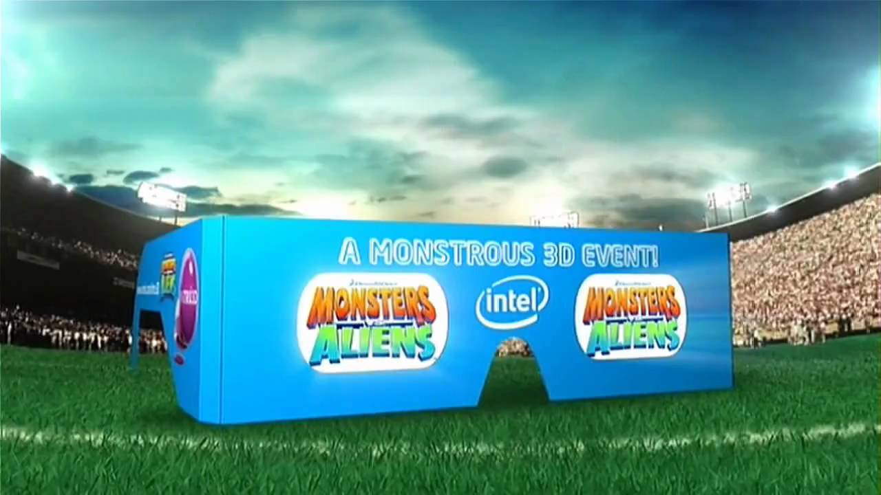 Monsters Vs. Aliens 3D Super Bowl XLIII Halftime Promo