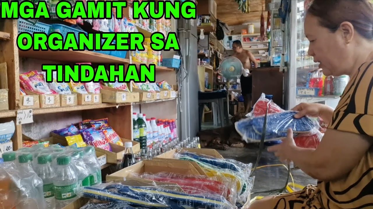 MGA GAMIT KUNG ORGANIZER SA TINDAHAN/ITO LANG MUNA  PARA MAKA TIPID