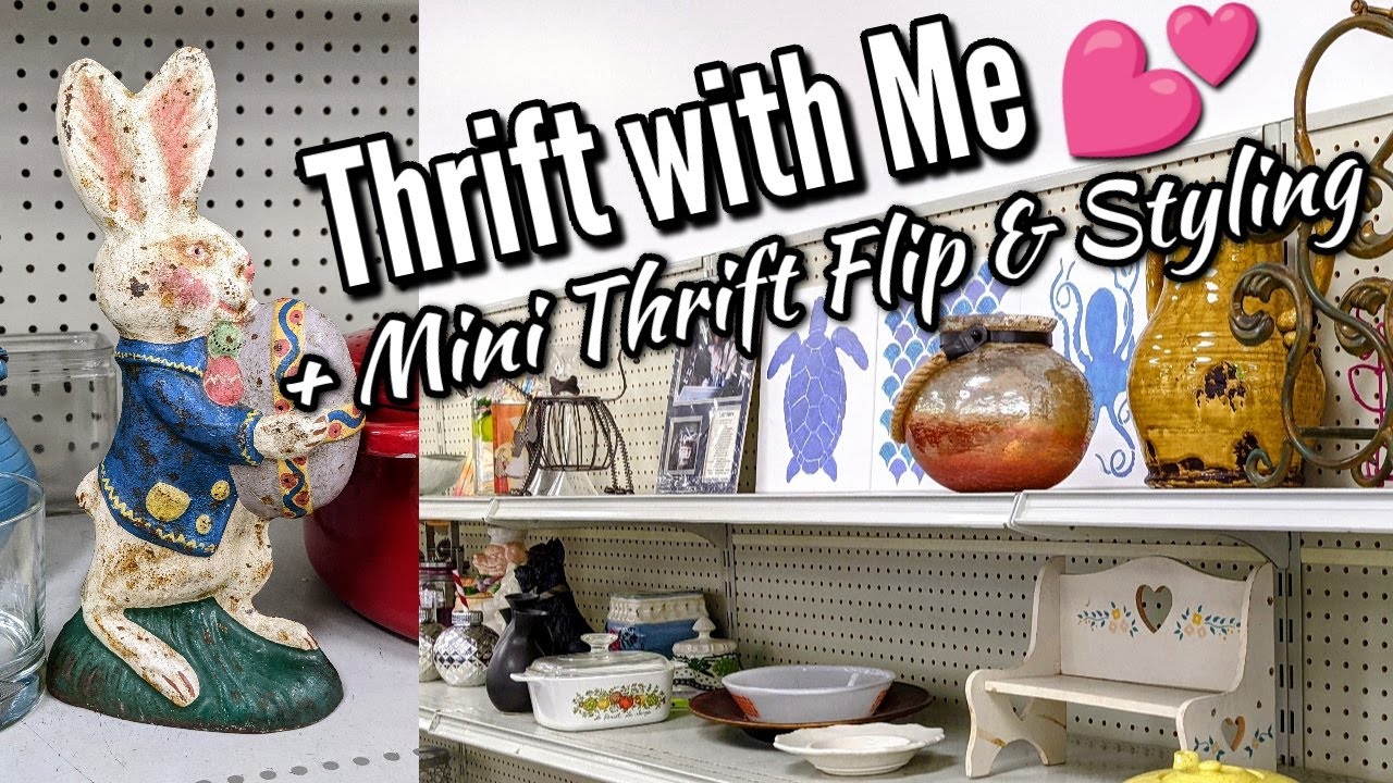 Thrifting at Goodwill for Home Decor+My Thrift Haul/Mini Thrift Flip+Styling-November 2021
