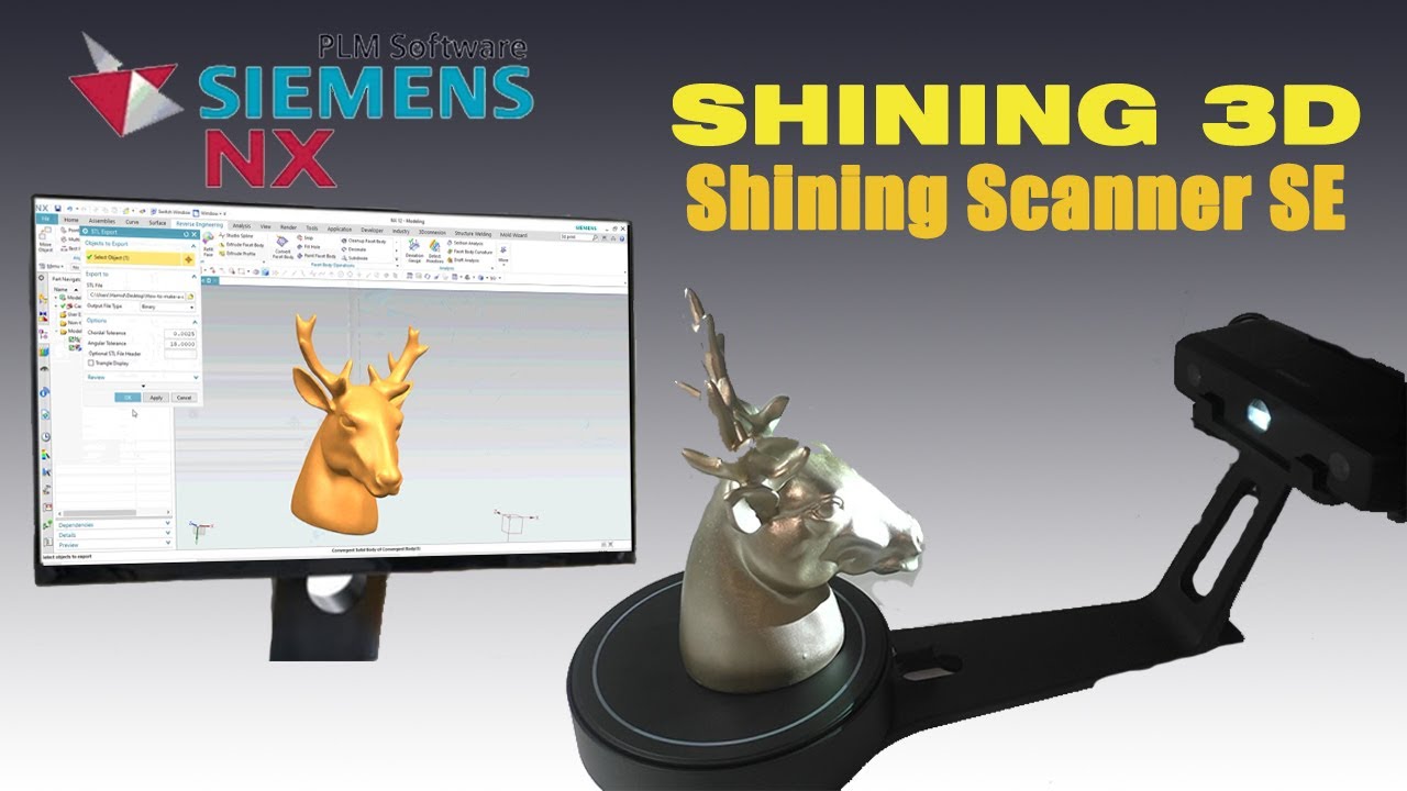 How to use Siemens NX Reverse Engineering Funktions to treat Scan Failures