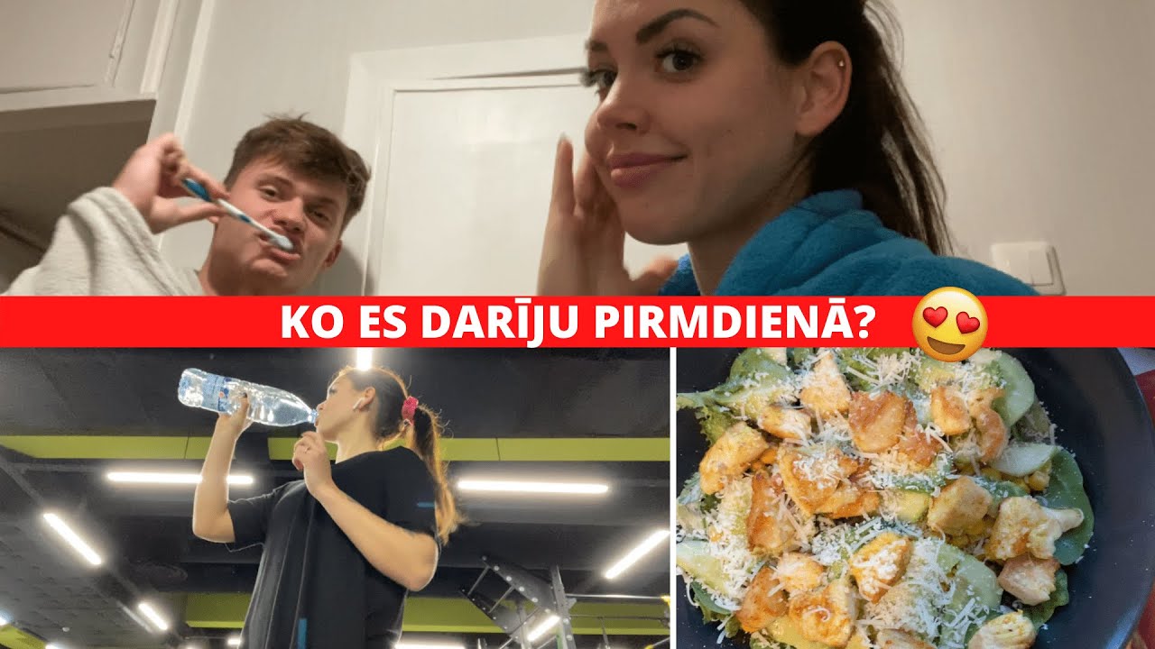 VIENA DIENA KOPĀ AR MANI / gym, sarunas, recepte, vīrs....