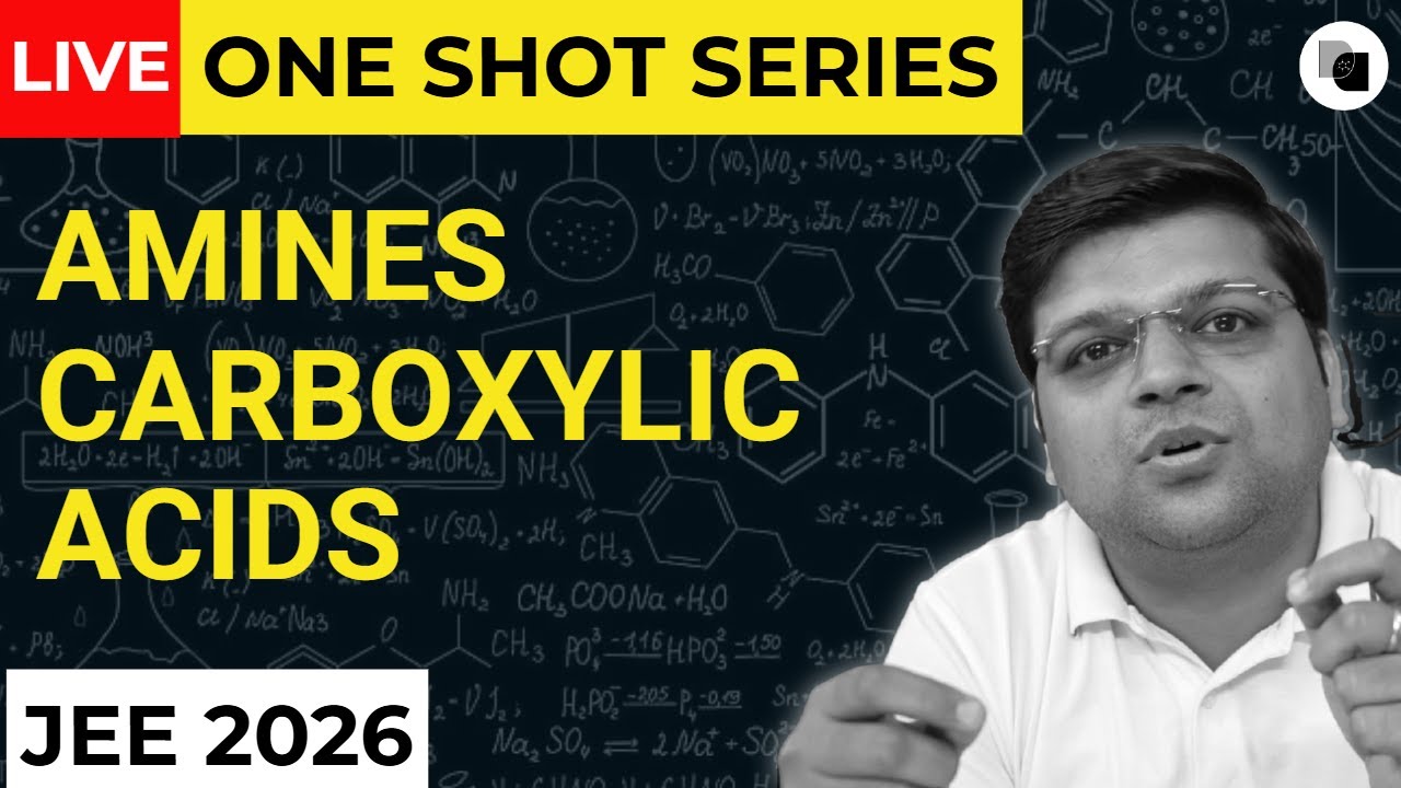 Amines and Carboxylic Acids | Named Reactions| ONE SHOT | Live - DexterChem