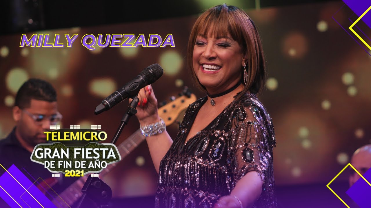 Milly Quezada Fiesta Fin de Año Telemicro 2021