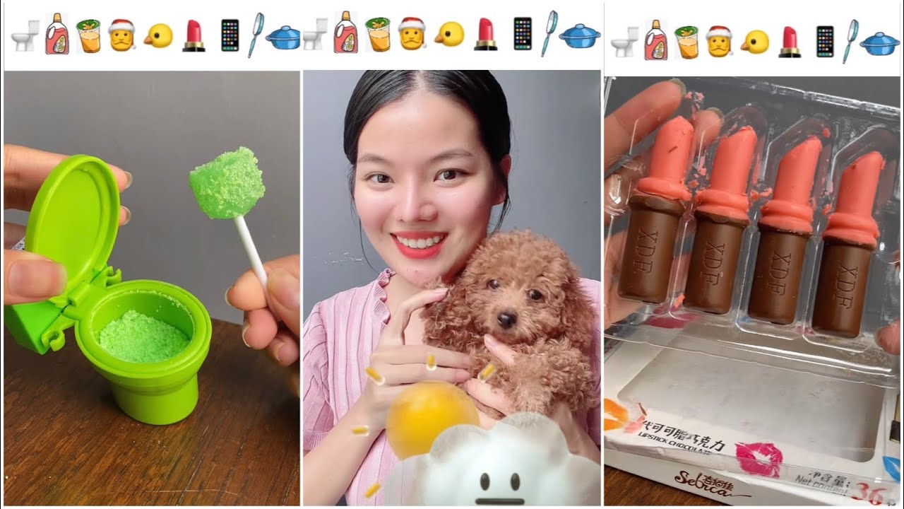 Ăn theo ICON 🚽🎅🐤💄📱👑💎Ăn Bồn Cầu? Ăn Son Môi? Jane Nguyễn tik tok