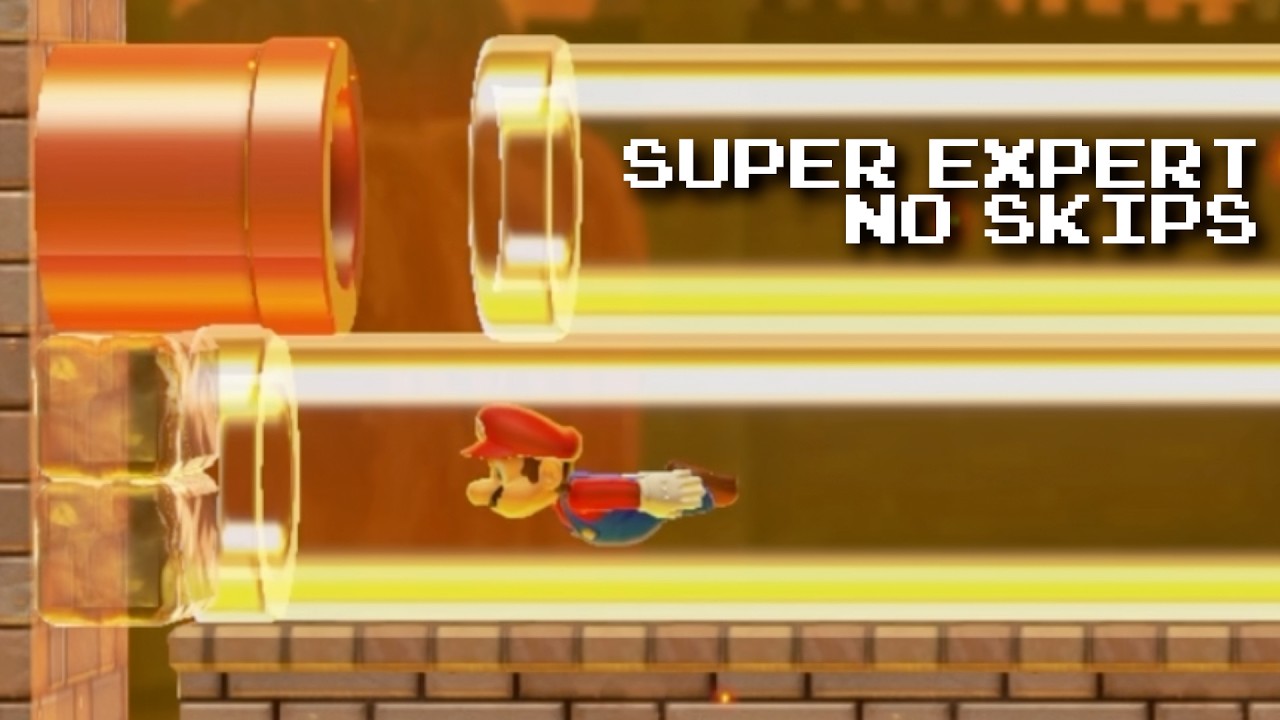 Super Expert No Skips: I Lied to Myself (Mario Maker 2, Switch 2)