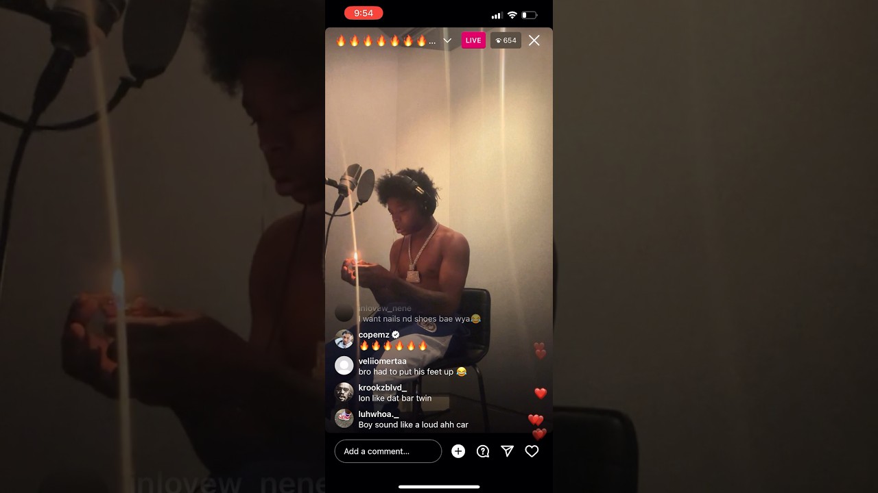 Anti Da Menace high ash recording live funny😂🔥