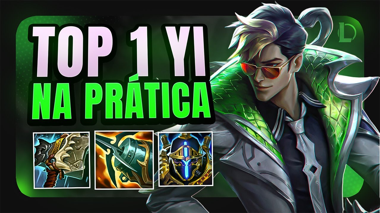 TESTEI A BUILD DO TOP 1 MASTER YI! 🏆 (NA PRÁTICA)