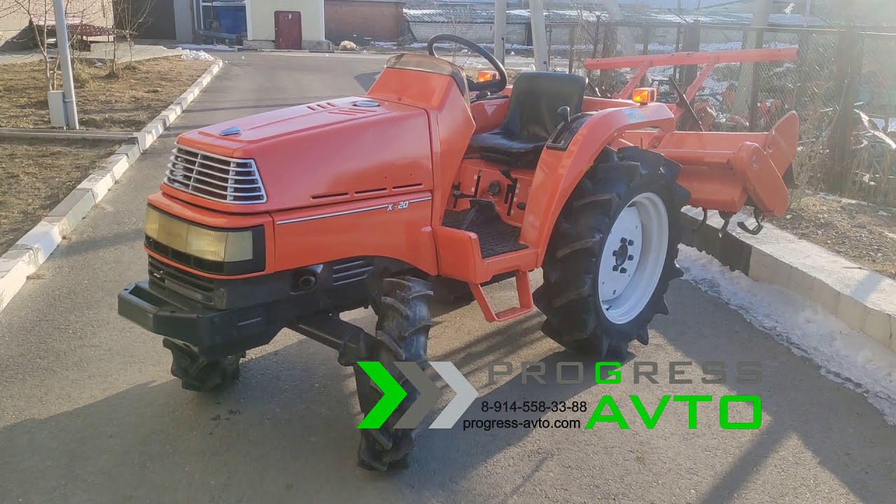 Полноприводный трактор Kubota Saturn X-20