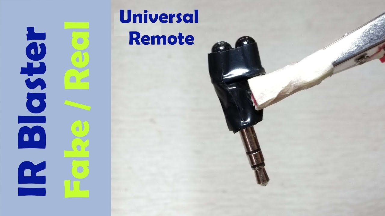 IR blaster for android find out real / Fake Universal Remote