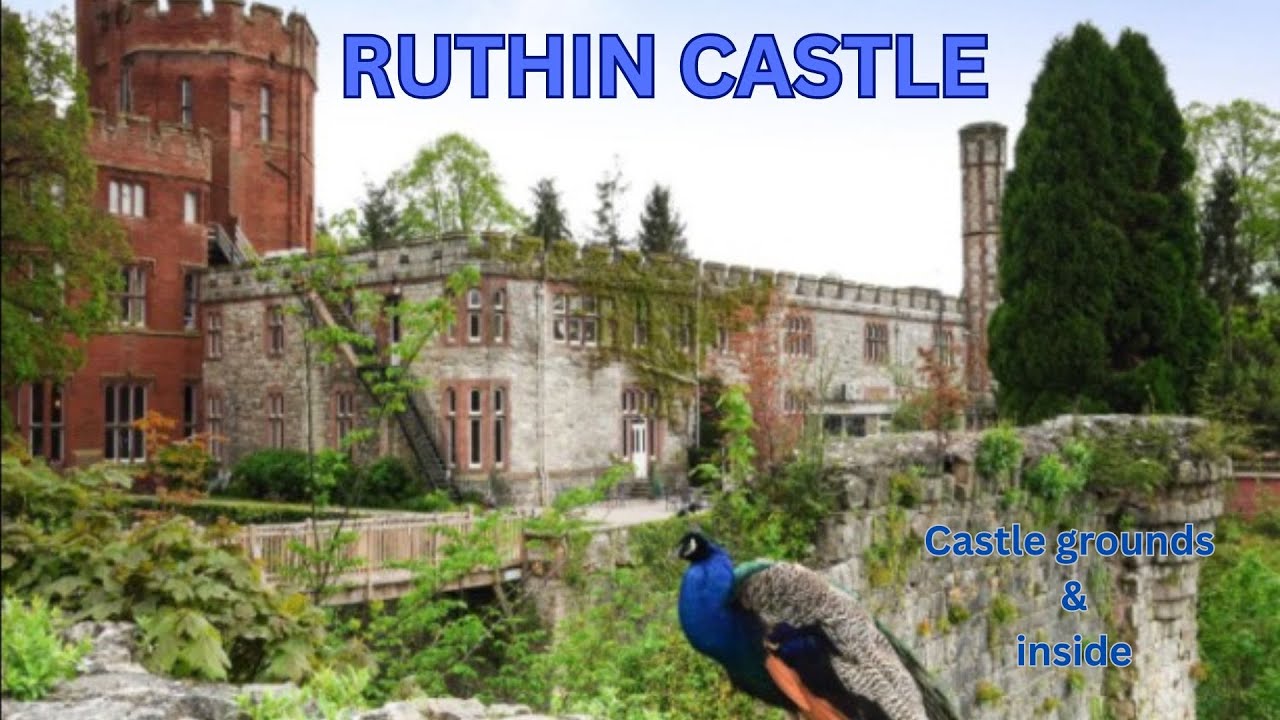 Ruthin Castle inside & the grounds
