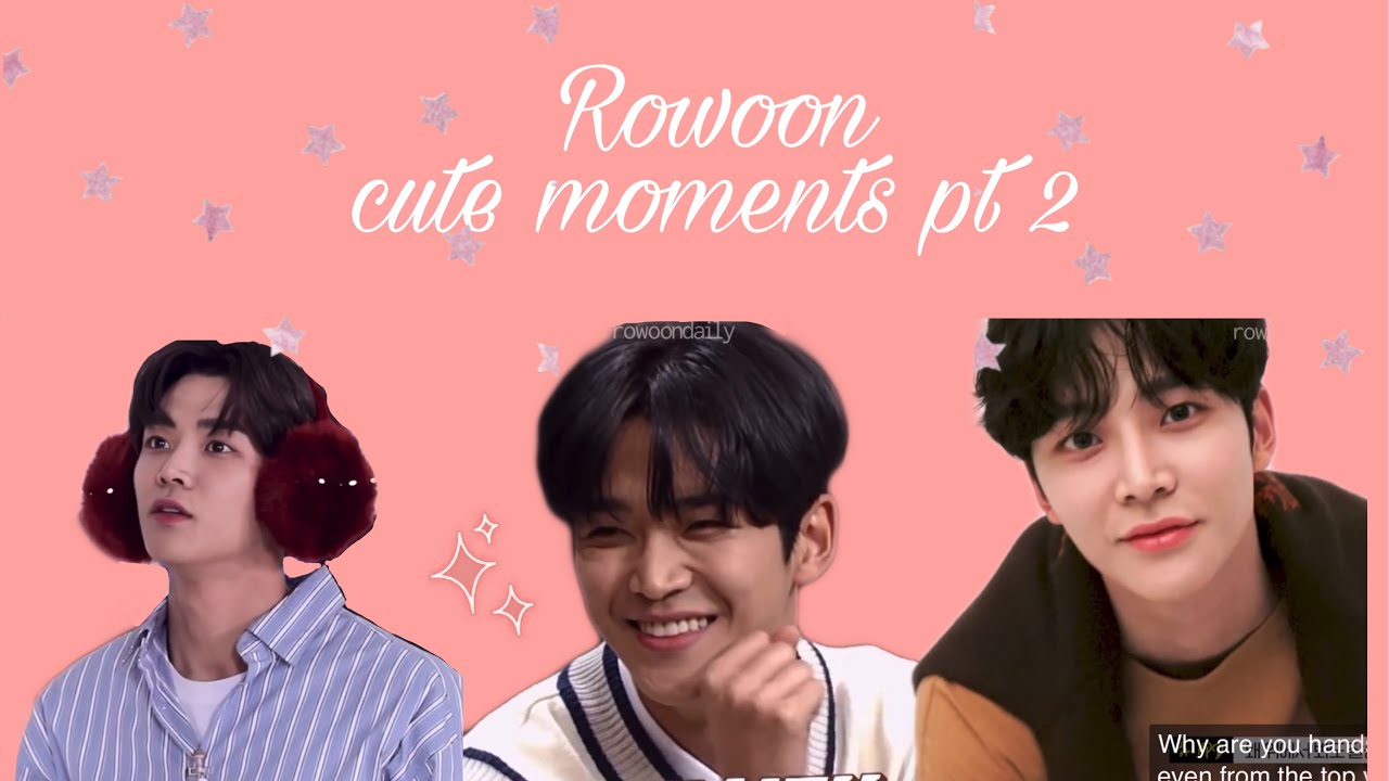 SF9 Rowoon 로운 cute moments pt 2