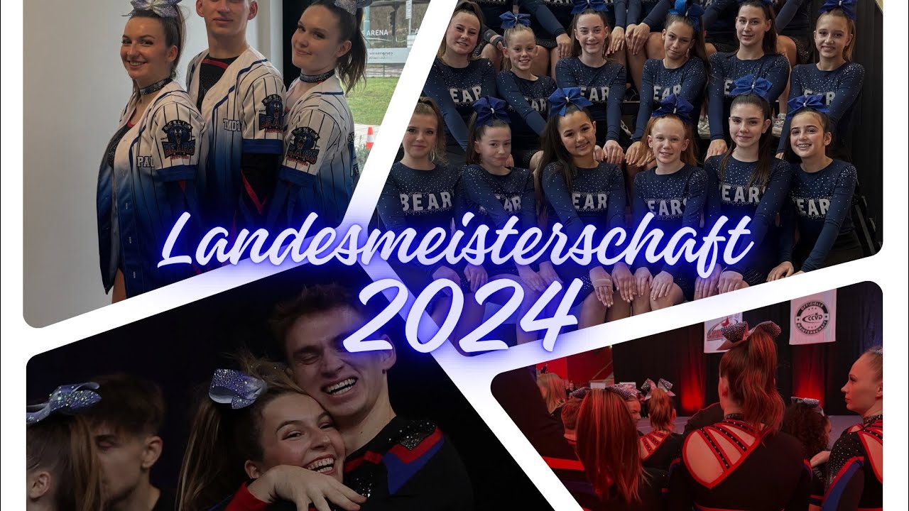 LANDESMEISTERSCHAFT BERLIN 2024 💙🐻 Cheerleading Vlog