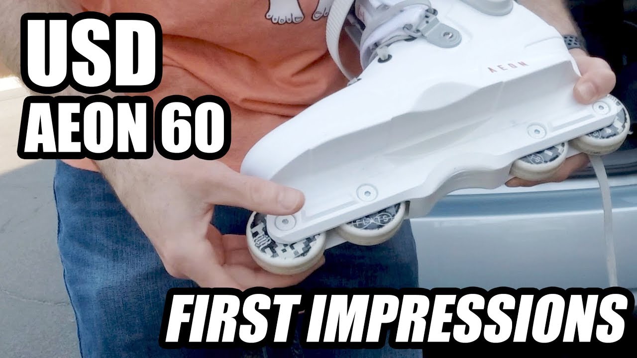 USD Aeon 60mm Aggressive Inline Skate - FIRST IMPRESSIONS