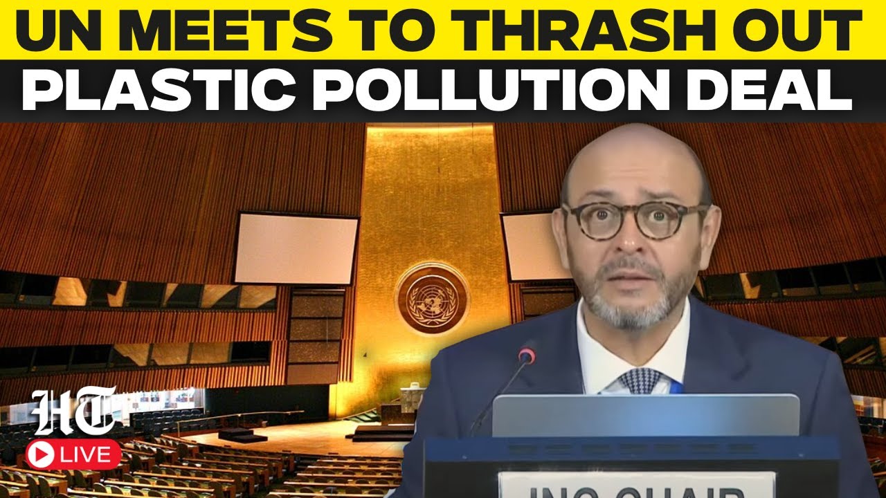 United Nations LIVE: UN Committee Members Hold Global Plastics Treaty Talks in Geneva