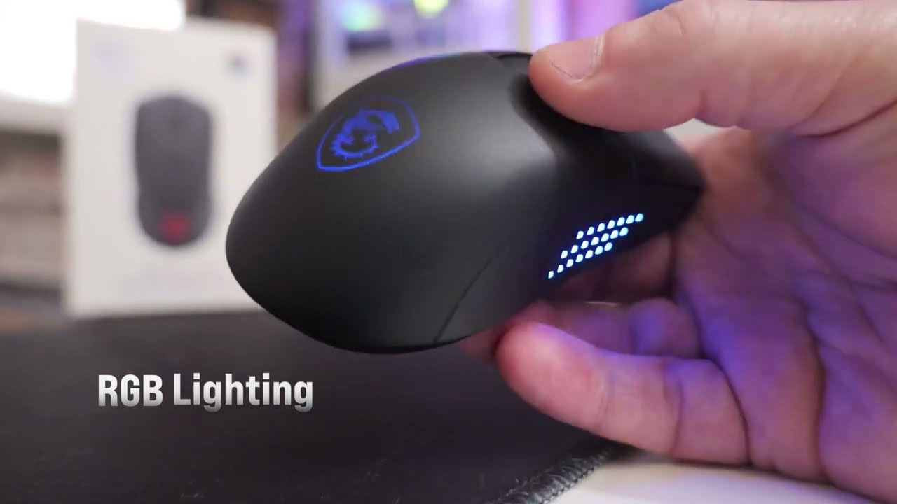 MSI VERSA 300 ELITE Wireless Gaming Mouse I UCC I MSI I 2025