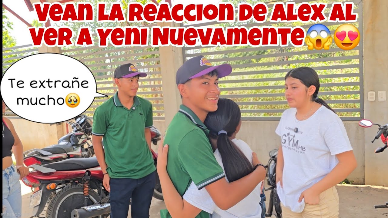 OMG😱ALEX Llora Al Ver a YENI DE NUEVO🥹esta fue su Reaccion con Un Gran Abrazo le dio la Bienvenida 