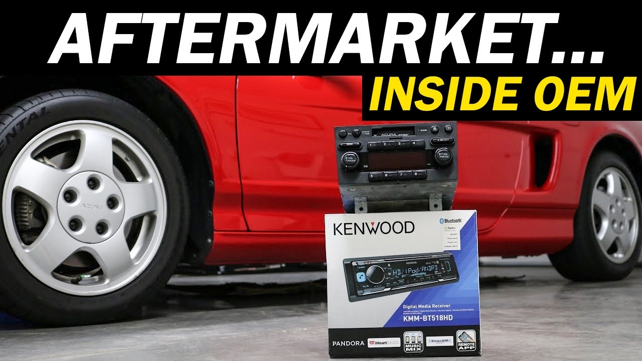Acura NSX OEM Radio Upgrade DIY | Aftermarket Bluetooth Inside Factory Unit