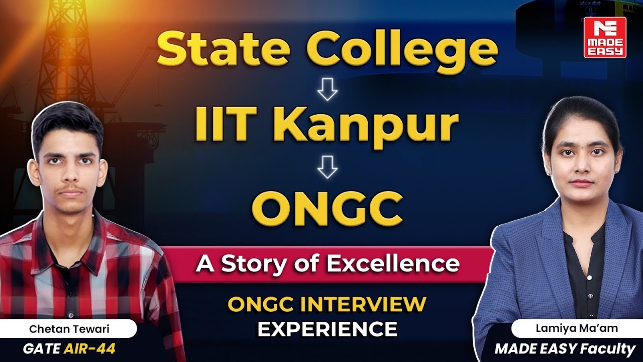 ONGC Interview Experience | How to Crack PSU Interviews? | Tips by MADE EASY Topper