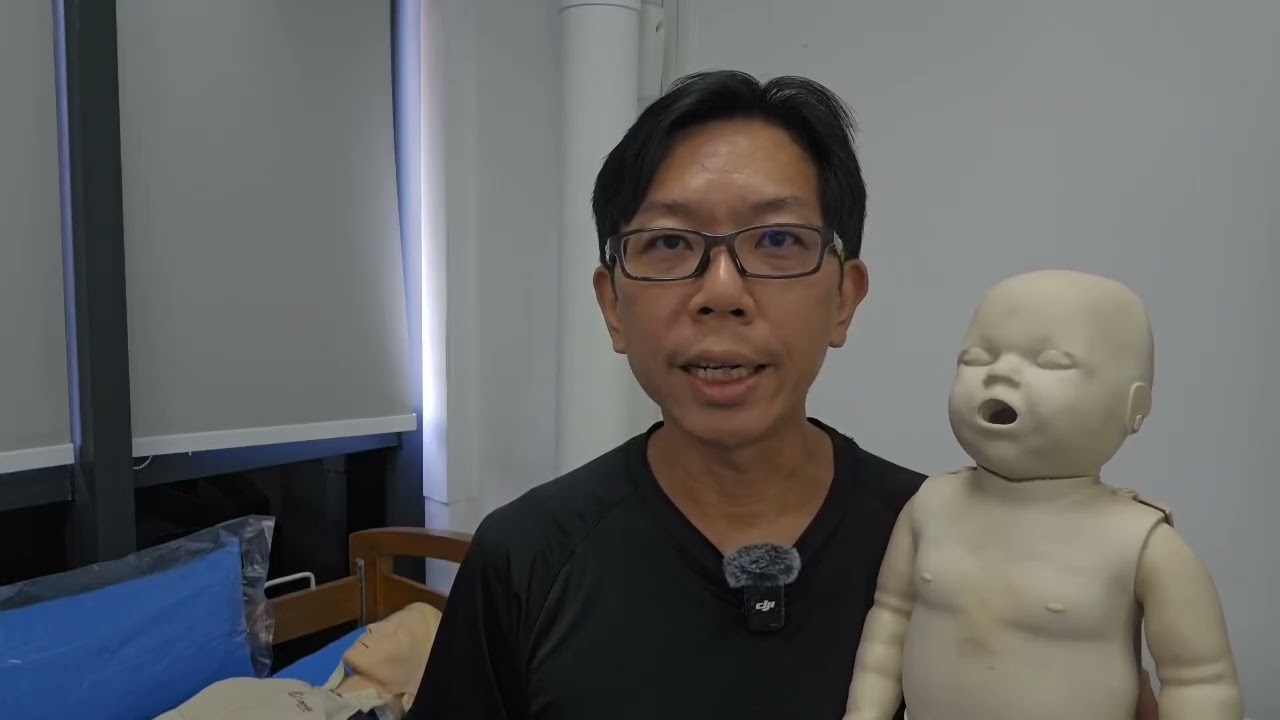Infant unconscious choking technique 