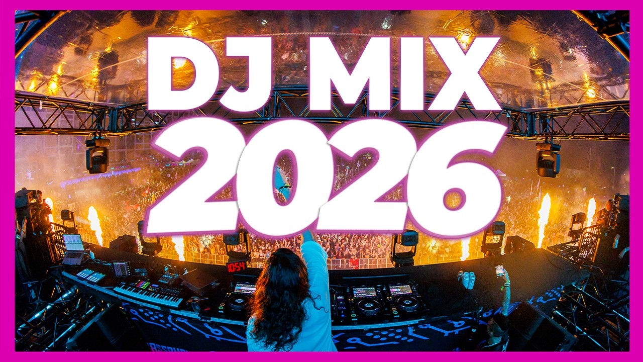 DJ MIX 2026 - Remixes & Mashups of Popular Songs 2026 | DJ Disco Remix Dance Club Music Party 2025