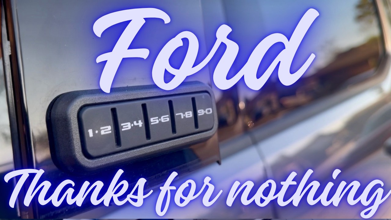 Компания Ford сошла с ума: в 2025 году на Ford F250 дешевая панель бесключевого доступа была заме...