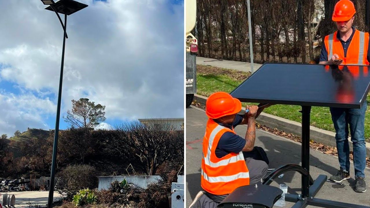 L’entreprise française Fonroche lighting participe au chantier de réhabilitation de Los Angeles