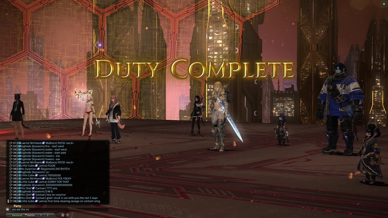 FFXIV M4S Wicked Thunder SAVAGE PLD Tank POV