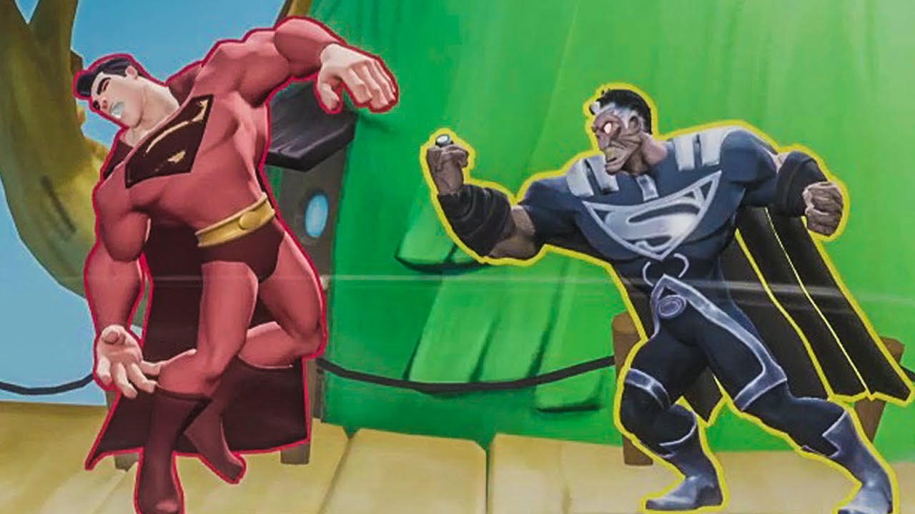 Black Lantern Superman and Superman Unique Interactions - MultiVersus HD