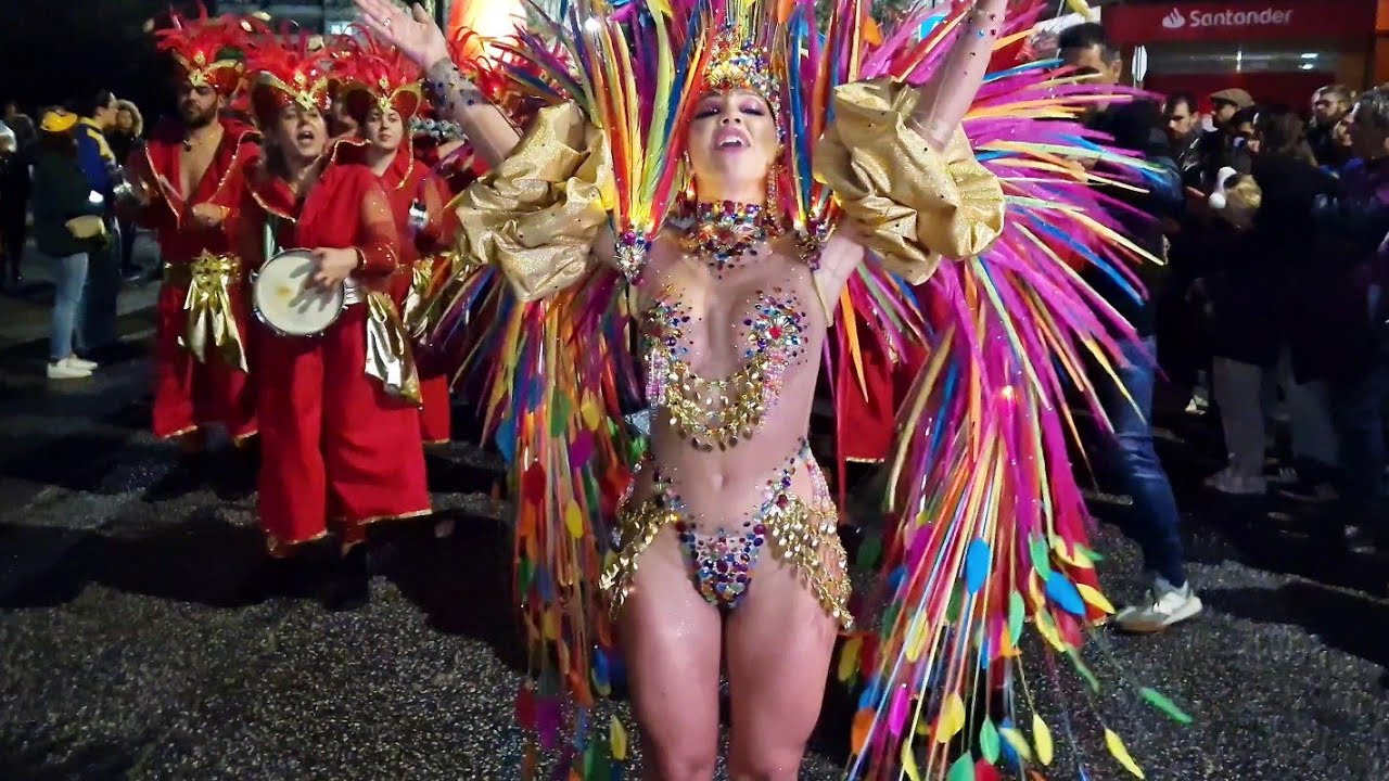 Gres Batuque l l l l l @Desfile Noturno | Carnaval Mealhada 2024 @PlaytekTv