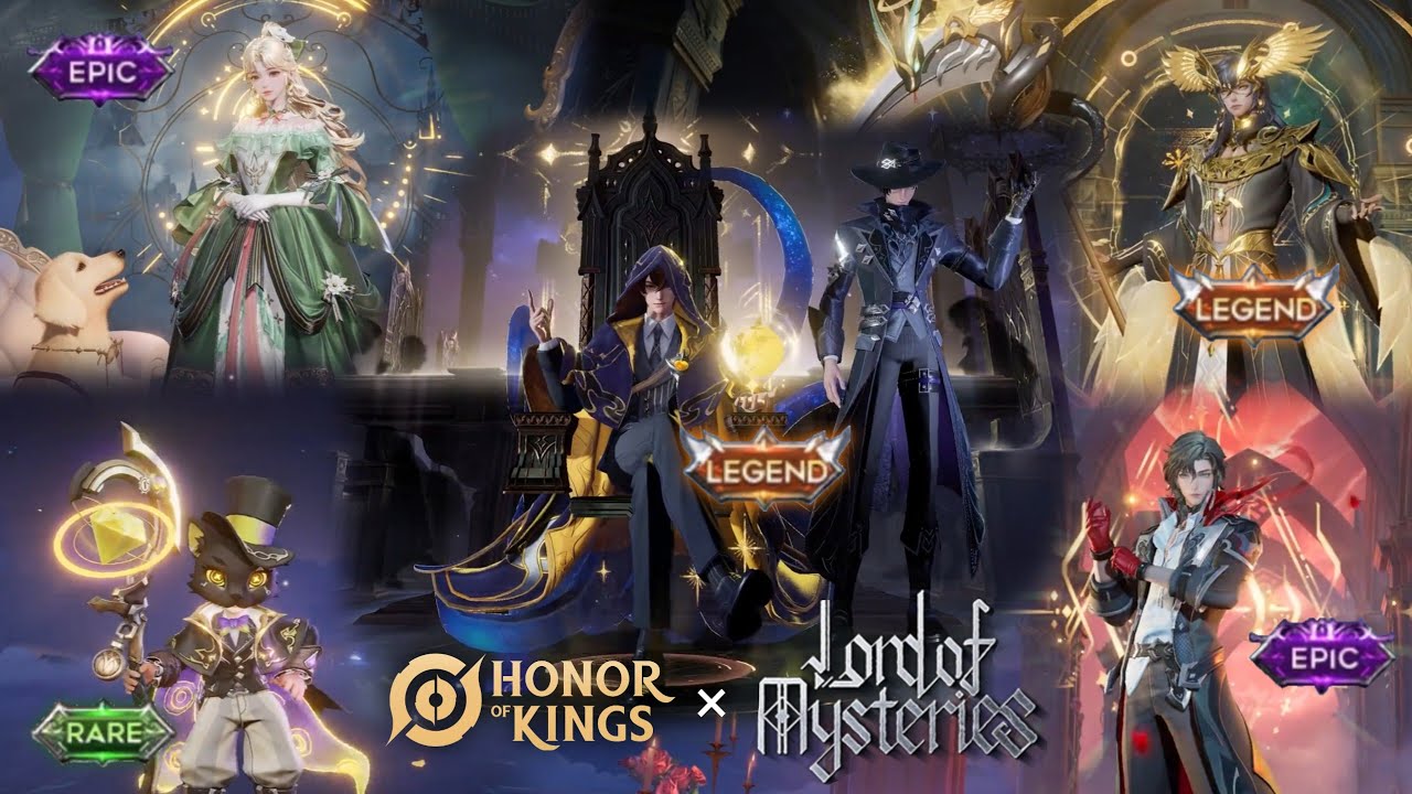 HoK × Lord of the Mysteries New Skin: Yango, Augran, Shi, Yixing, Guiguzi | Collab - Honor of Kings