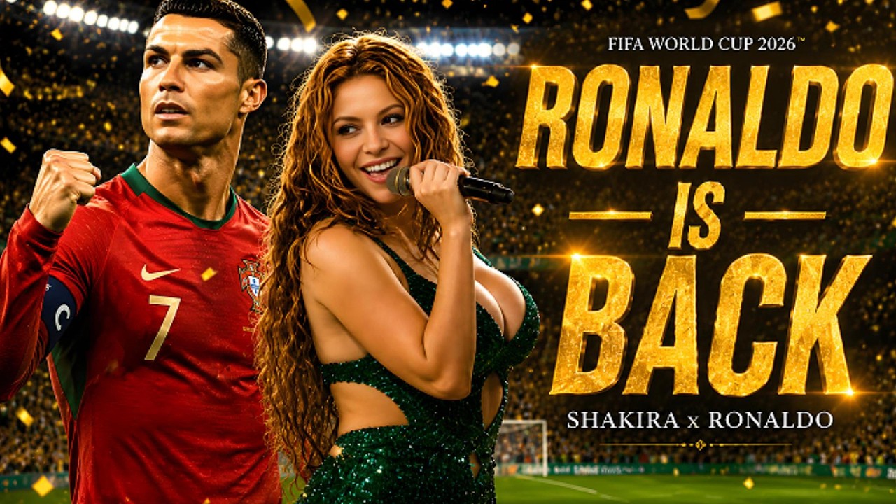 Shakira & Pitbull &ndash; Ronaldo Is Back (Live) | Portugal Football Anthem 2026 | Official World Cup Song