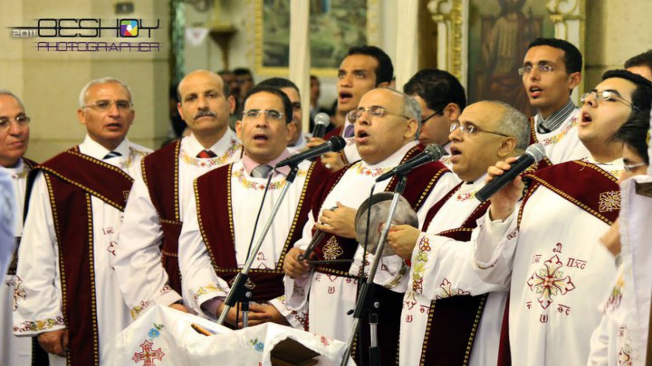لحـن  افــتـشى نـون   شمامـسـة كاتـدرائـيـة مارجـرجـس ابـو الـنـجا بطـنطـا 2015