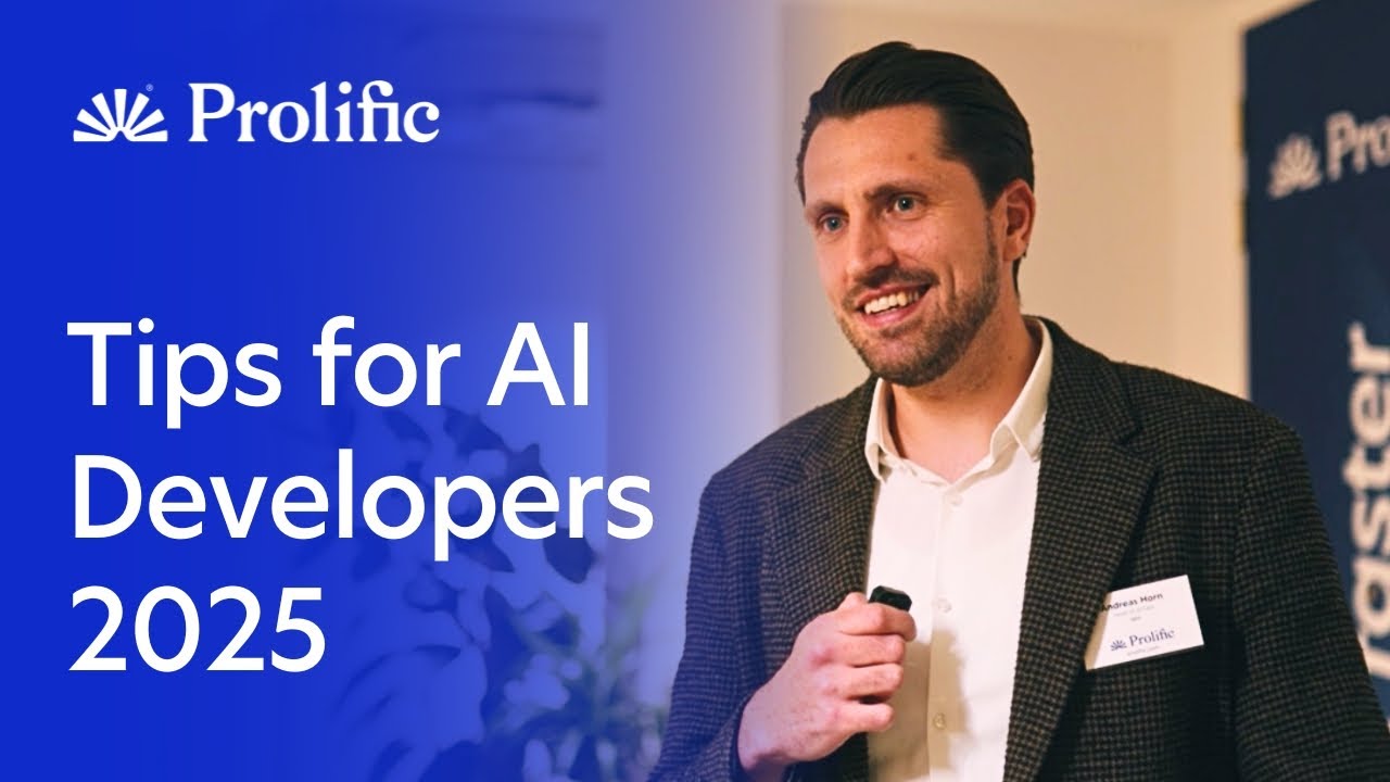 AI Developer Tips and Predictions 2025 - IBM, Cohere AI, Remesh | Prolific