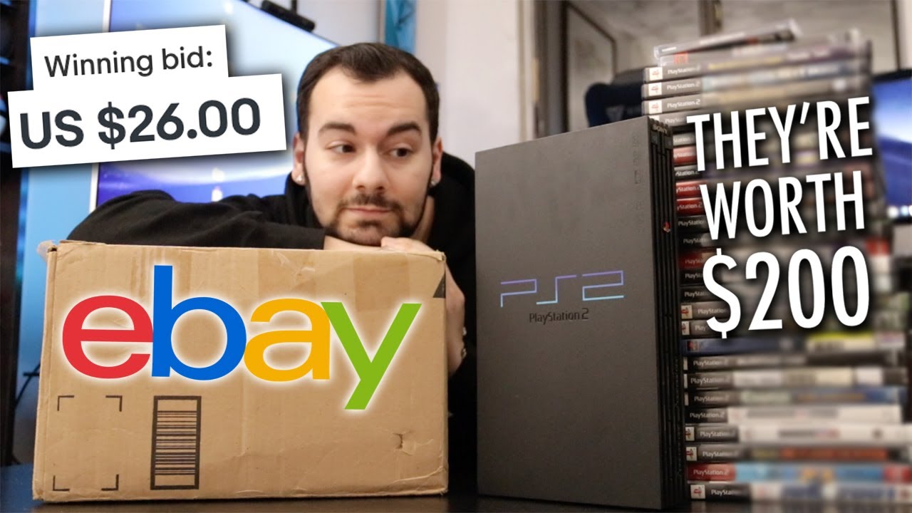 I Was The Only Bidder For These Random PS2 Games On eBay: This Is What I Got.