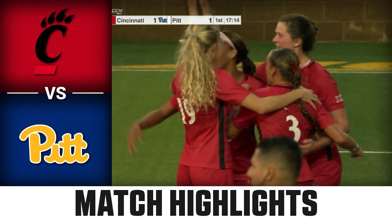 Cincinnati vs. Pittsburgh Match Highlights | 2025 ACC Women's Soccer