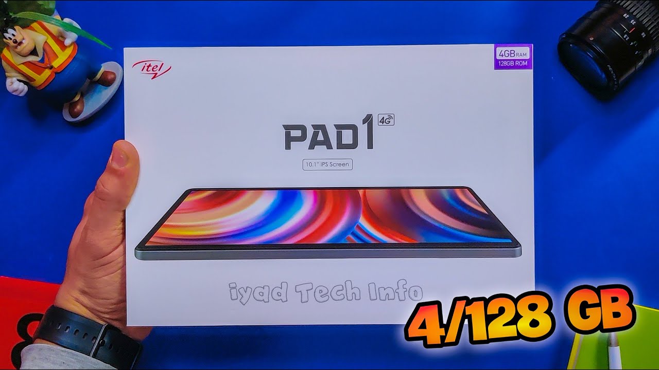 - itel Pad 1 4g Review ll itel من شركة Tablette  مراجعة أرخص -