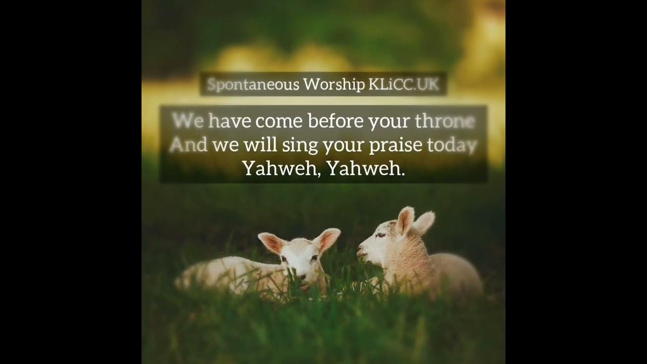 Spontaneous Worship by KLiCC UK #echurch #pstsamadewuyi #kliconline