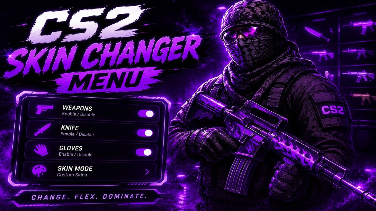 [NEW] CS2 Skin Changer | Skinchanger CS2 Tool With Free Skins, Safe Use, GUI & Update