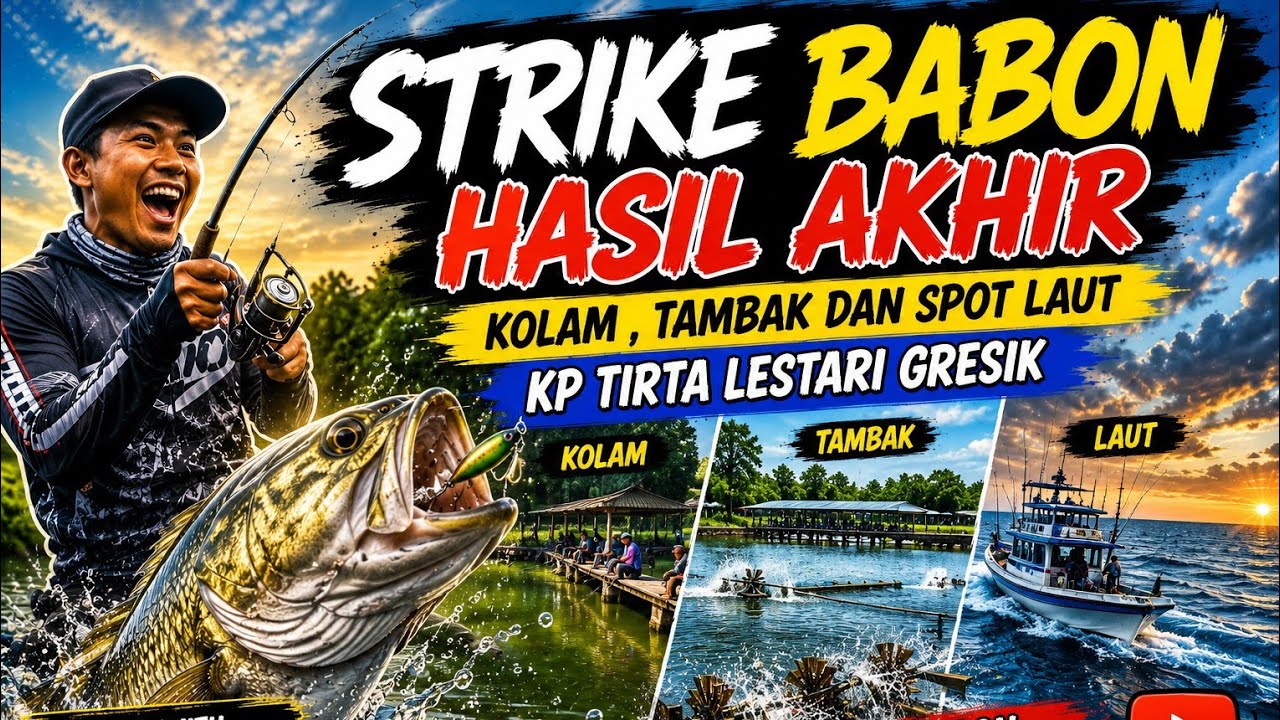 Hasil mancing Bos Buah PELEMWATU Menganti 