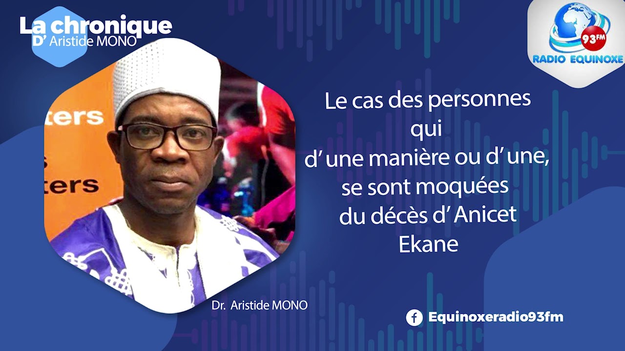CHRONIQUE ARISTIDE MONO DU JEUDI 04 D&Eacute;CEMBRE 2025 - EQUINOXE TV