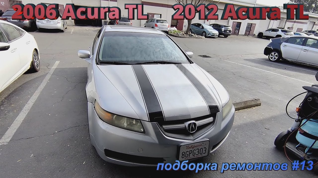 Подборка ремонтов #13  2006 Acura TL проблема по датчикам кислорода P0141 P1174 P0154