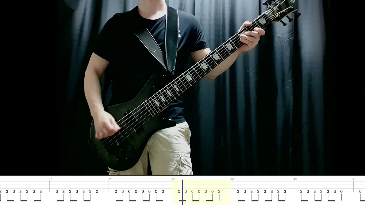 Metallica - Holier than Thou  - Bass Cover with Play Along Tabs