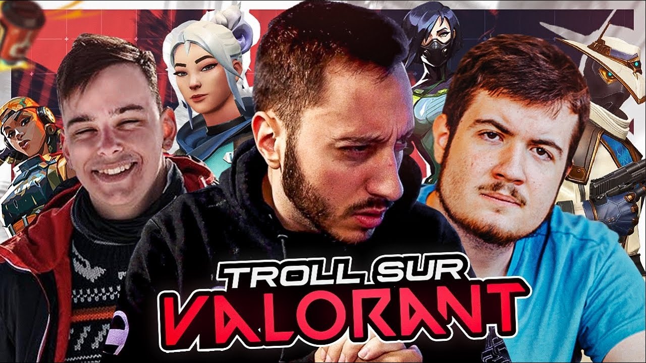 MES D&Eacute;BUTS SUR VALORANT : JE TROLL ! ft Bidule & Grid