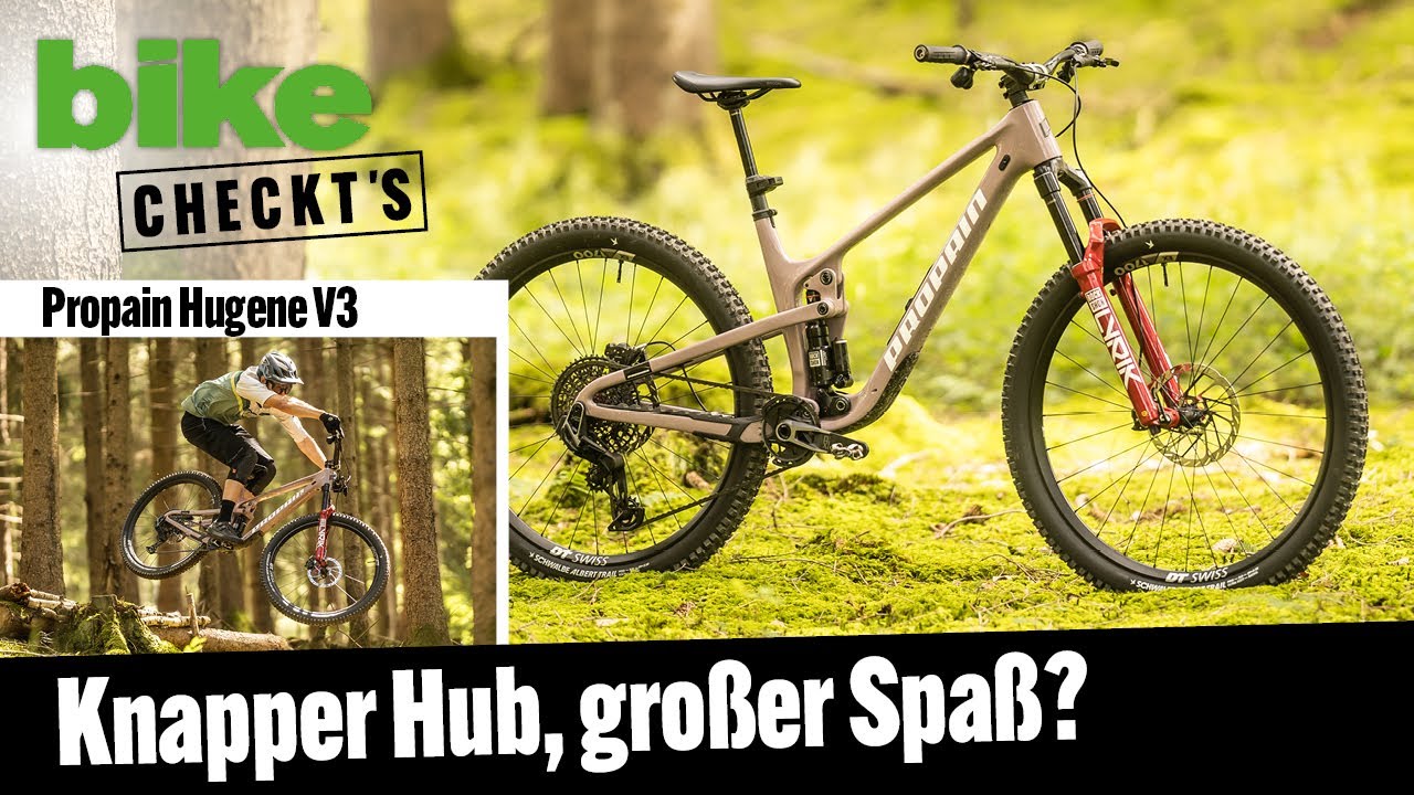 Propain Hugene V3: Ist weniger mehr? Neues Trail-Bike mit Spaßgarantie!